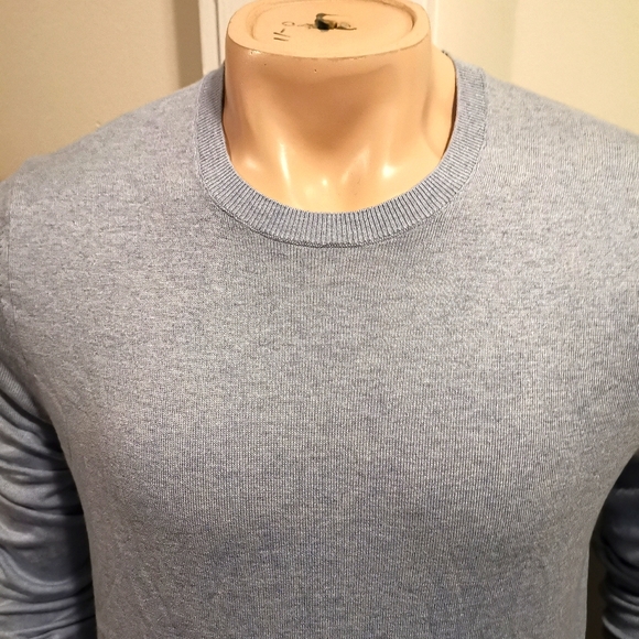 🆕🎁💎 Banana Republic Luxury Blend Sweater Blue S - Picture 1 of 10